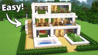 Minecraft: Ultimate Modern House Tutorial