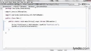 java tutorial Defining and Throwing a Custom Exception