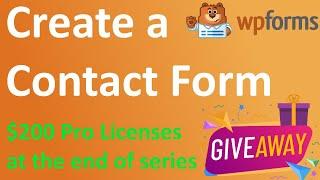 Create a Contact Form  in Wordpress - Free & Easy Beginner Tutorial