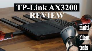 TP Link AX3200 Tri-Band WiFi 6 Router Review: with multi-client tests!