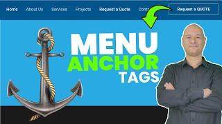 How To Make Anchor Navigation Links With WordPress | Any Page Builder