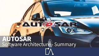  AUTOSAR Software Architecture – Summary | Embedded Academy E-Learning