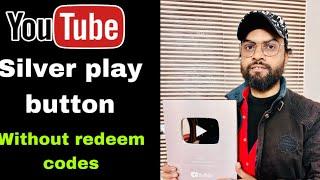 How to apply silver play button  without redeem codes | how to track UPS  for creator awards | Hindi