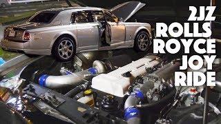 2JZ Swapped Rolls Royce Phantom - Overview and Ride-Along in Japan