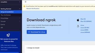 How to Install Ngrok on Kali Linux 2024 || 100% Working || #ngrok, #kali_linux #ngrok_install #viral