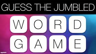GUESS THE JUMBLED WORD GAME #1 - Unscramble all 25 Scrambled General Knowledge Trivia Words