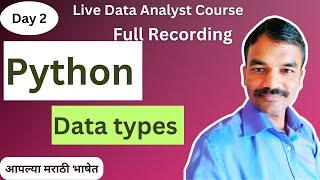 Day 2 Recording Python Data Analyst Live