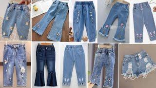 latest kids denims design | jeans  design for kids | baby girl jeans design | trending kids outfit