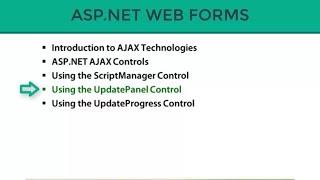 Using the AJAX UpdatePanel Control in ASP.Net (Part-30)