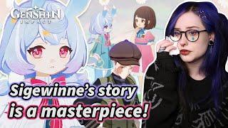 THIS MADE ME CRY! Sigewinne Story Quest REACTION | Genshin Impact 4.7