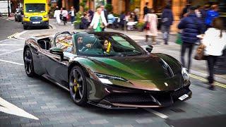 Supercars in London June 2024 - #CSATW630 | Revuelto, SF90, 992 GT3 RS, Mansory Bentayga