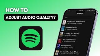 How to auto adjust audio quality on Spotify?