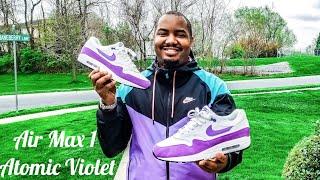 Nike Air Max 1 Atomic Violet Review & Clothing Haul!!!