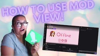 How To Use Twitch Mod View! (Twitch Mod Tutorial)