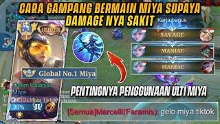 INILAH KENAPA SKILL 3 MIYA WAJIB DIKUASAI USER MIYA! PENTING BANGET! | TOP GLOBAL 1 MIYA - MLBB