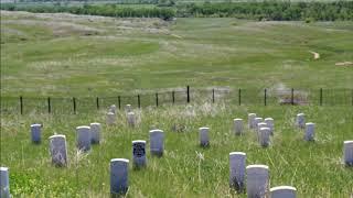 George Armstrong Custer Burial at the Little Bighorn