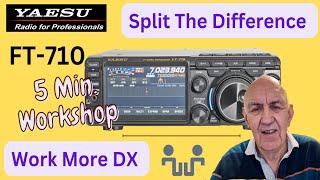 HF Split Frequency Operation with FT-710 Transceiver