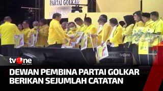 Sejumlah Hasil Positif di 2022 pada Catatan Dewan Pembina Partai Golkar | Kabar Petang tvOne