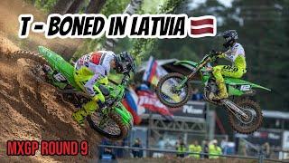 I GOT WIPED OUT! | MXGP RD. 9