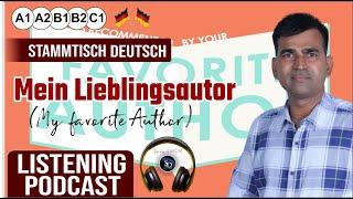 Mein Lieblingsautor | My favorite author |  German Speakers Club |  Learn German Online