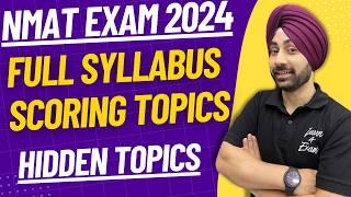 NMAT Exam 2024: Complete Syllabus Breakdown & Top Scoring Topics