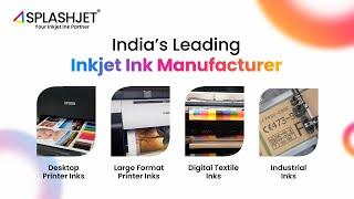 Splashjet Inkjet Ink - India's Leading Inkjet Ink Manufacturer