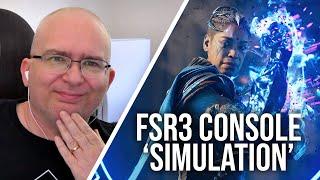 FSR3 On Console Simulation Tests: Can It Really Work?