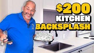 Easiest Tile Backsplash I've Ever Done | Church Flip | Episode 6