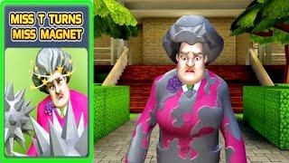 Scary Teacher 3D - New Update New Chapter New Levels | Miss T Turns Miss Magnet | Gameplay