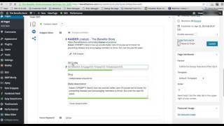 Setting Title and Description Meta tags on pages with Yoast SEO in WordPress