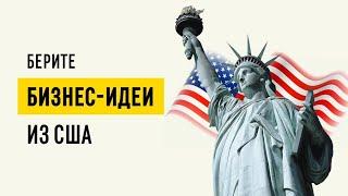 Новые бизнес-идеи из Америки // Выгодные ниши для малого бизнеса в России 16+