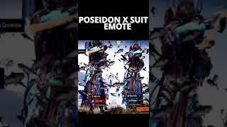 POSEIDON X SUIT EMOTE #Shorts #Short BGMI PUBG