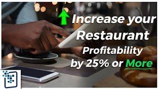 Increase Your Restaurant Profitability By 25% Or More | Increase Restaurant Wine Sales