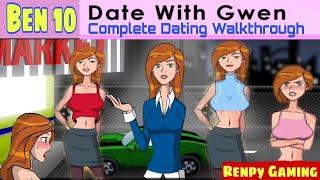 Ben Date with Gwen Walkthrough | Ben 10 Dating Simulator | Simulador de citas de Ben y Gwen