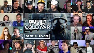 Call of Duty Black Ops Cold War Teaser Trailer Reaction Mashup & Review