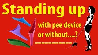 with pee device or no pee device |⏰ most efficient pee | female pee things