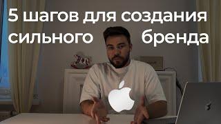 5 шагов для создания сильного бренда