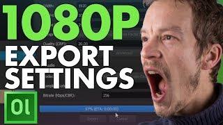 How to Export a Video in Olive (Best Settings for YouTube, Facebook, 1080p, 4K)