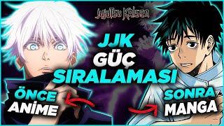 Jujutsu Kaisen Güç Sıralaması - HEM ANİME HEM MANGA - Jujutsu Kaisen Türkçe