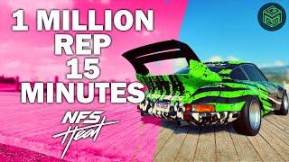 2 Ways to Get 1 MILLION REP IN 15 MINUTES in NFS Heat