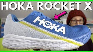 Hoka One One Rocket X Review | Initial running shoe review | Better than the Carbon X? | eddbud