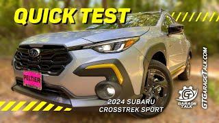 2024 Subaru Crosstrek Sport: Quick Tour & Drive