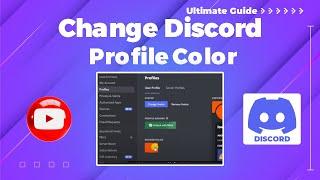 How to change discord profile color 2024 (Discord Mastery)