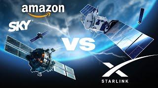 CONCORRENTE DA STARLINK: Amazon e Sky anunciam internet via satélite no Brasil