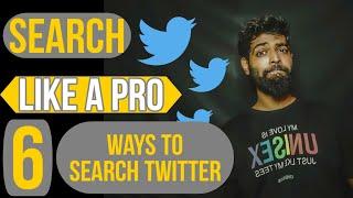 Twitter Advanced Search | 6 Ways How To Use Twitter Advanced Search Feature Like a PRO