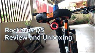 Rockbros Q5 Tail Light / Break Light - Full Review and Unboxing Video