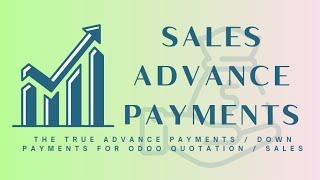 Odoo Sales Advance Payments | Automatically Apply Payments from Sales to Invoice | Support by MAC5