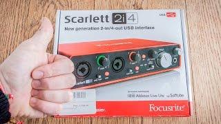 Déballage Focusrite Scarlett 2i4 | Contenu | Compatibilité | Plugins