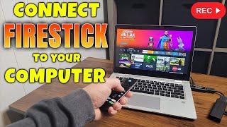 HOW TO CONNECT ANY FIRESTICK TO PC/LAPTOP EASY!