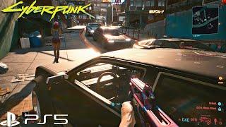 (PS5) CYBERPUNK 2077 ULTRA HIGH GRAPHICS GAMEPLAY (4K HDR 60fps) No commentary Free Roam